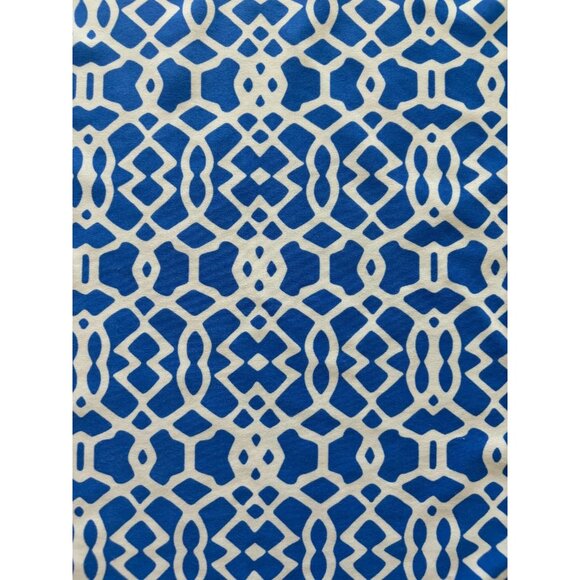 Jude Connally Womens Size Small Blue White Sleeveless Shift Dress Resort‎ Summer - Picture 7 of 9